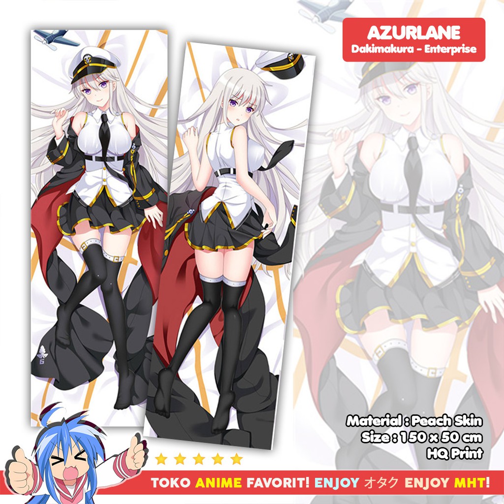 Sarung Bantal Anime Dakimakura Azur Lane : Enterprise