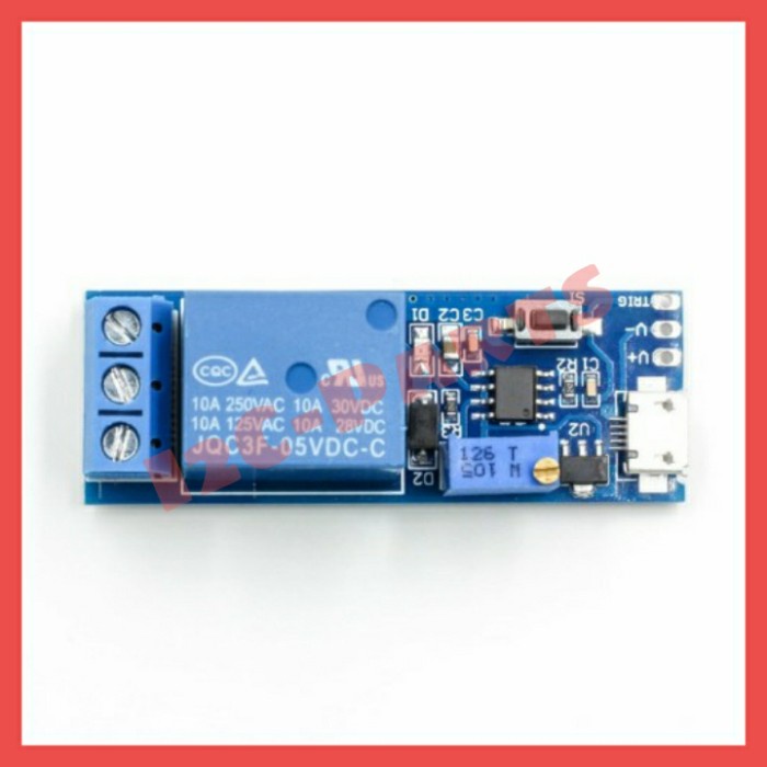 Timer Delay Relay in 5-30v out NE555 Low Level Switch Control Module