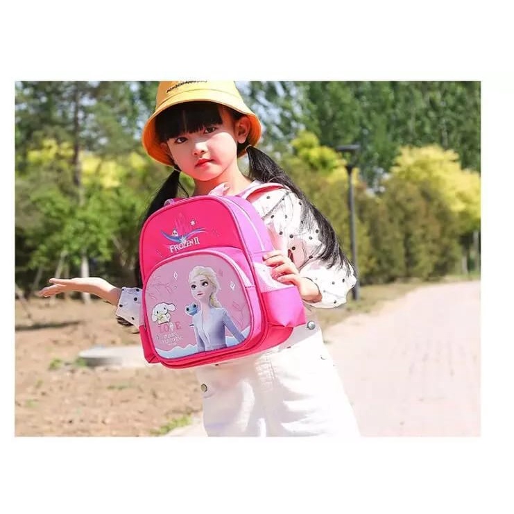 ATM-67 TAS RANSEL ANAK PEREMPUAN PROZEN LOVE TAS SEKOLAH ANAK TK SD