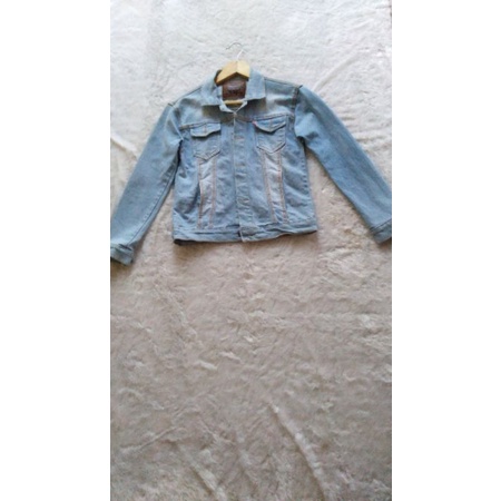 jaket blazer jeans preloved cewek wanita