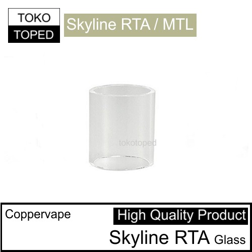 Coppervape SKYLINE RTA 4ml Replacement Glass | mtl 22 mm kaca cadangan