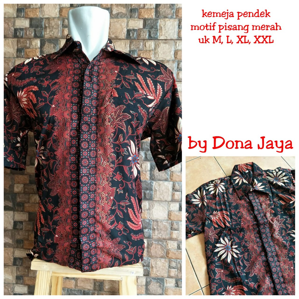 Kemeja Lengan PENDEK Batik VOL.4 Kemeja Kerja