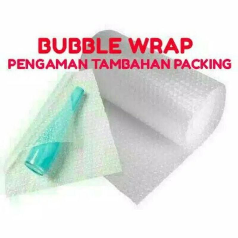 BUBBLE WRAP / BUBBLE PACK TAMBAHAN UNTUK PACKING AMAN