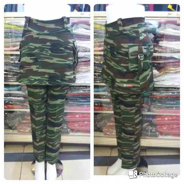 Celana Rok loreng Army Uncle West