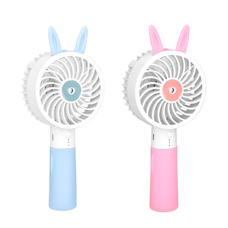 Mini Fan Nano Spray / Kipas Angin Portable Spray Bentuk Kelinci