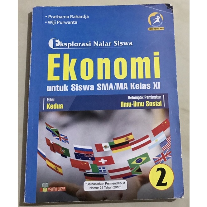 EKONOMI 2 untuk SMA/MA Kelas XI Yrama Widya edisi revisi 2016 kurtilas