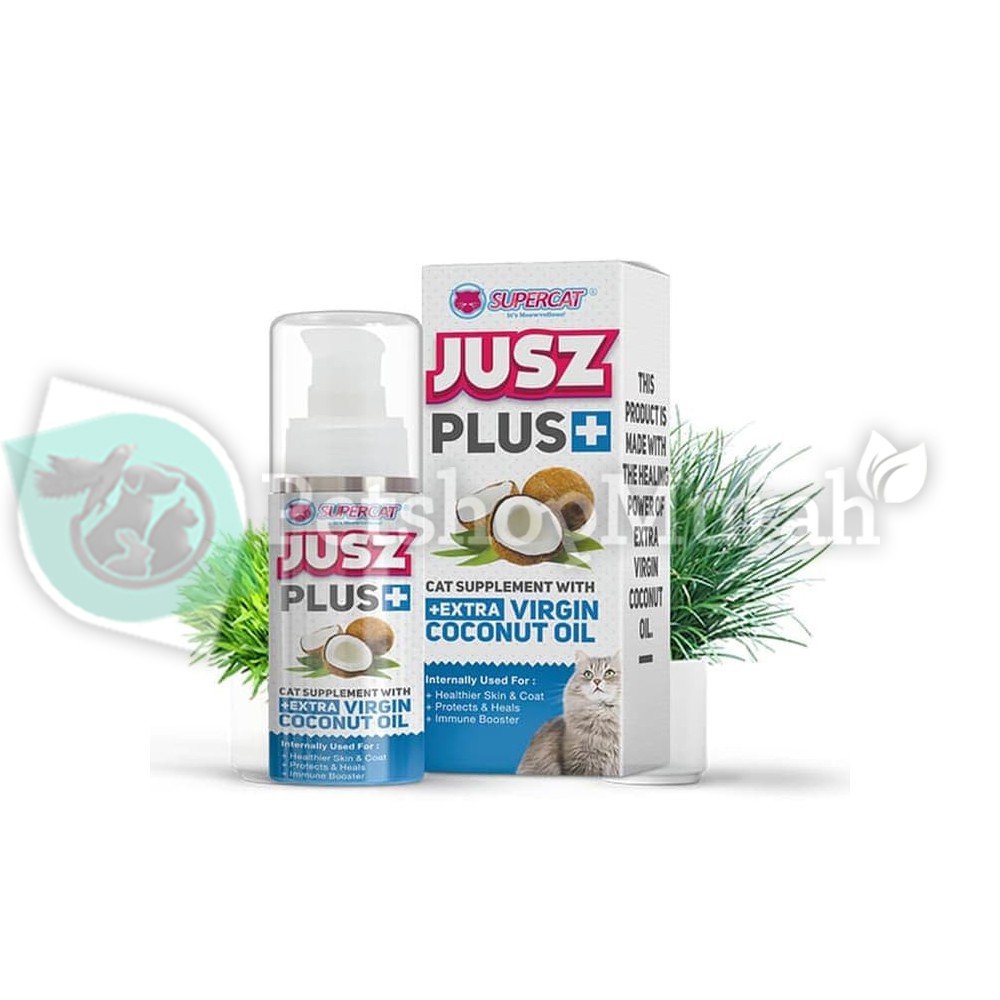 Jusz Plus 60ml Multivitamin Hewan + VCO