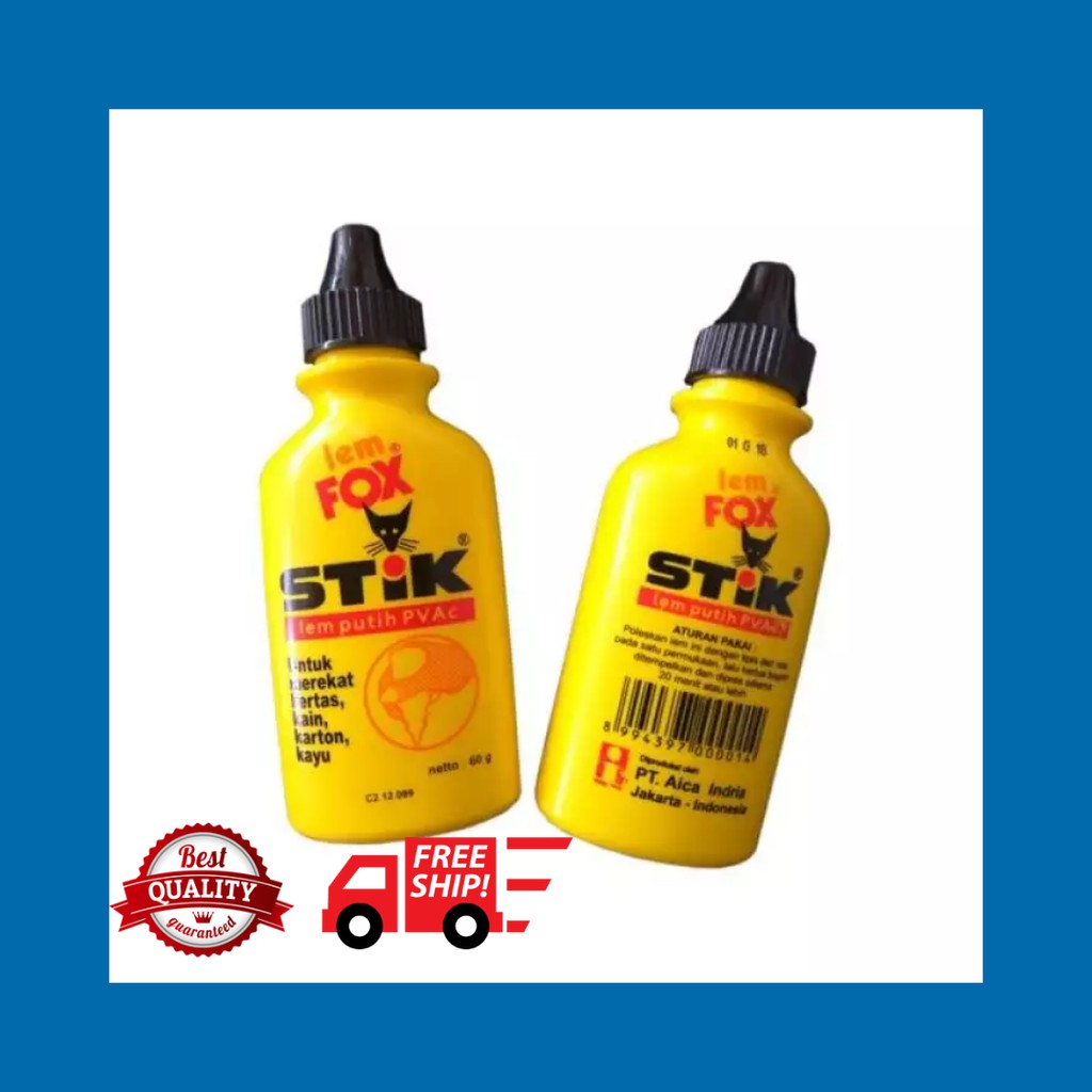 

FOX LEM STIK PVAC 60GR ORIGINAL