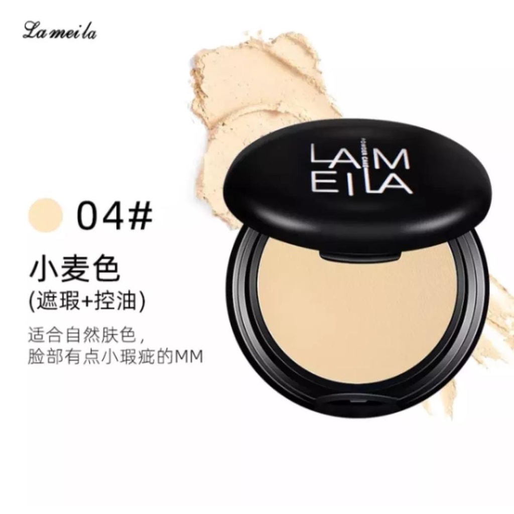 Lameila Pressed Powder Bedak Padat Make Up Powder DJ 5073