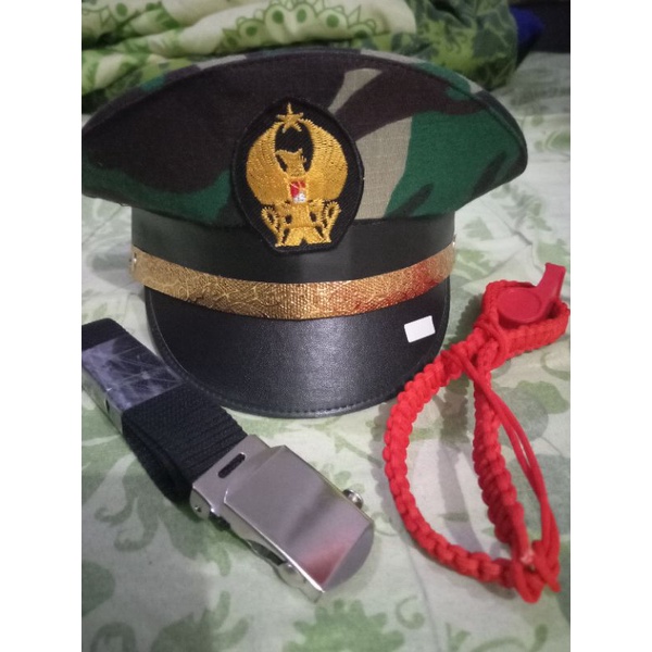 set atribut TNI loreng anak TK cwo