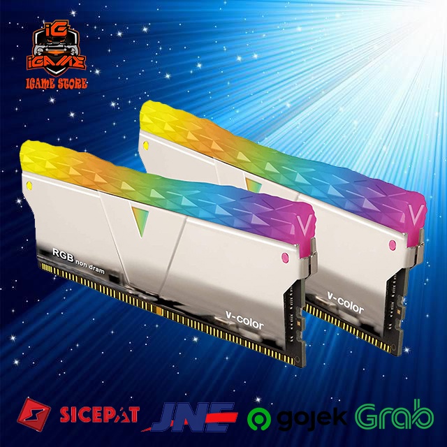 V-COLOR DDR4 PRISM PRO RGB 32GB (2x8GB) DDR4 3200Mhz NAMPOL GAN