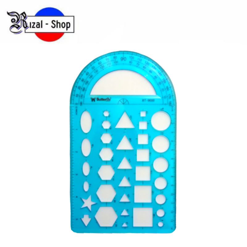 

Butterfly Penggaris Bentuk Bangun BT-9000 Cetakan