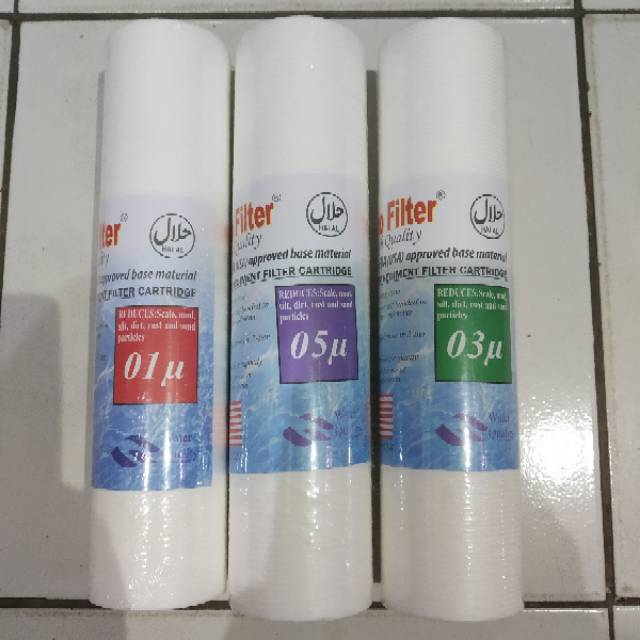 Nano Filter Filter Sedimen Merk Nano Ukuran 10 Inch Untuk Filter Air