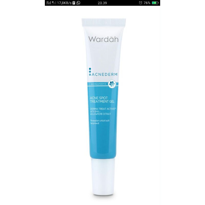 

Wardah Acnederm Spot Treatment Gel 15ml