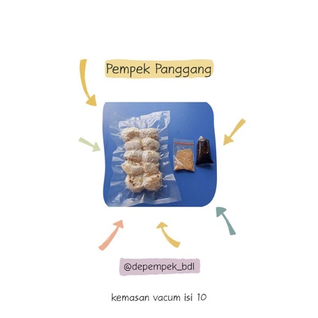 

Pempek Panggang kemasan vacum isi 10