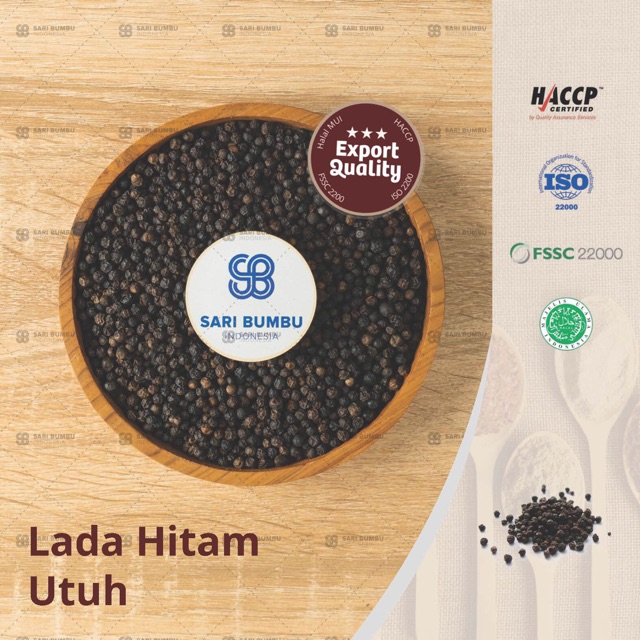 

BLACK PEPPER SEED / BIJI MERICA HITAM (UTUH)
