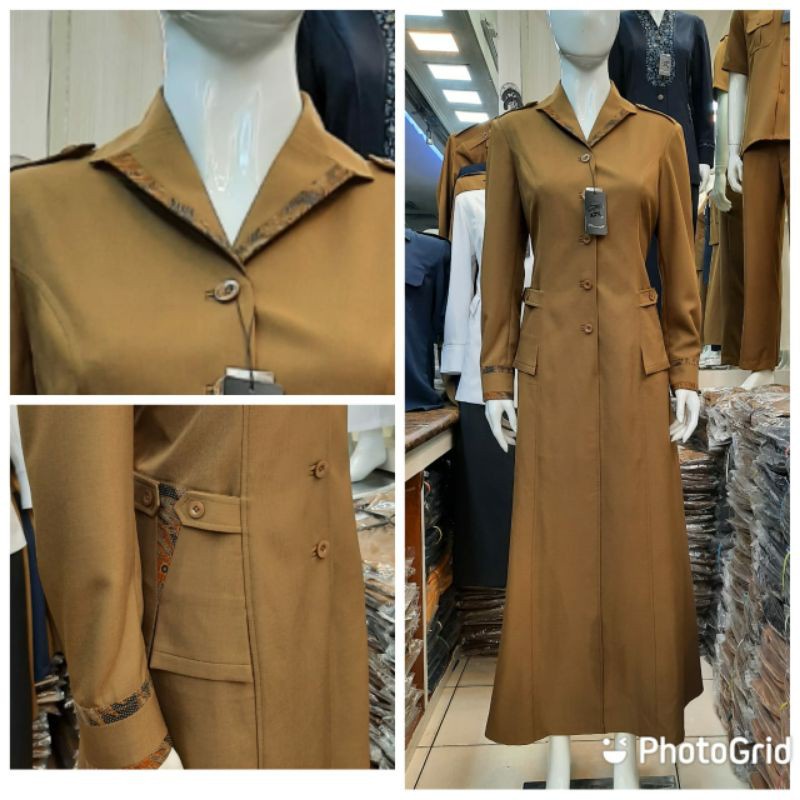 Seragam PNS Seragam Princessfa Gamis Pemda Batik Gamis Asn Gamis Pemda Tua Gamis Pemda Aceh Gamis Ke