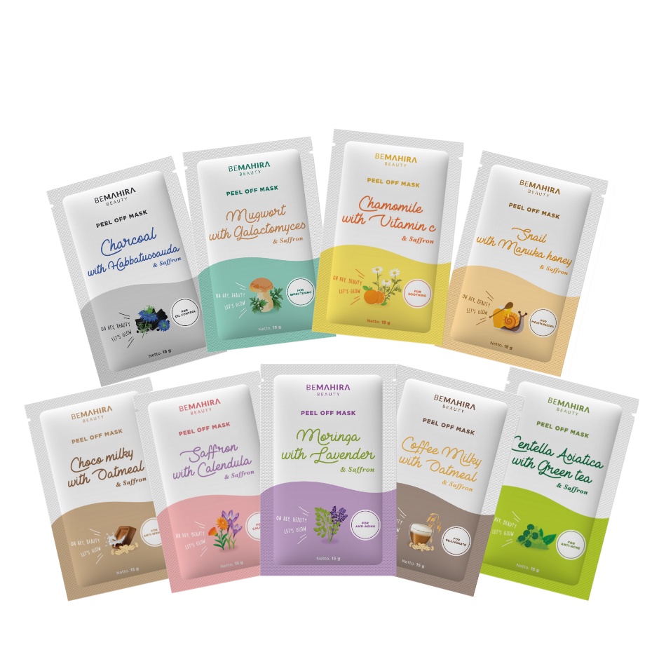 BEMAHIRA PEEL OFF MASK BPOM 15 GRAM