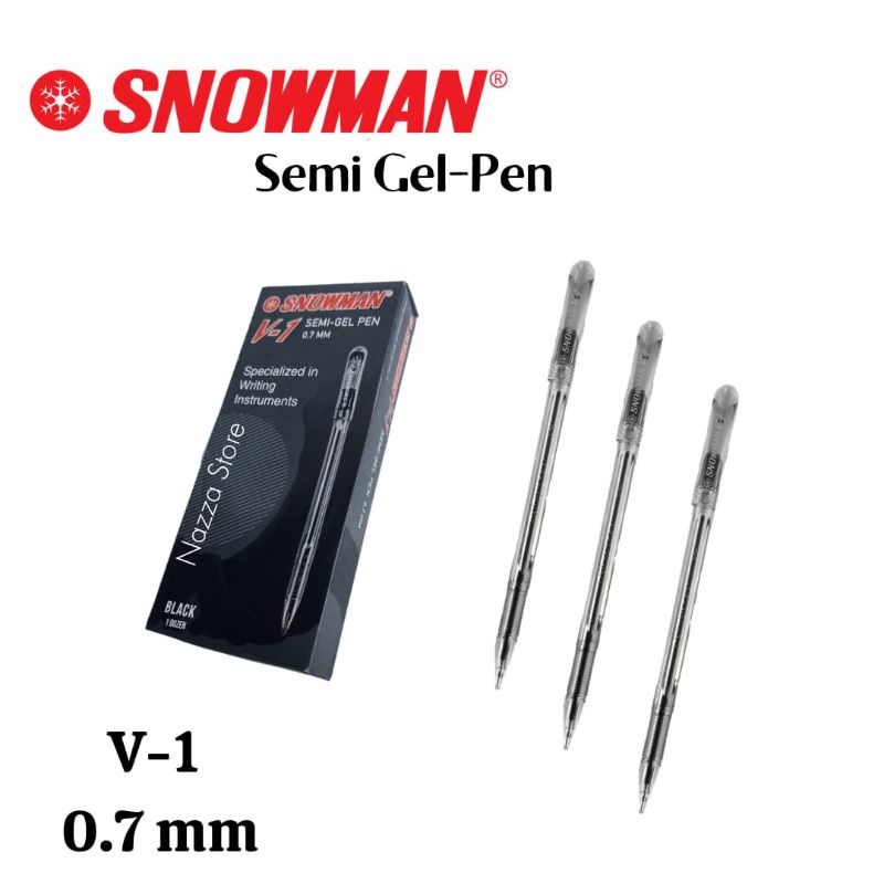 

SNOWMAN Bukpen Pulpen Semi gel 0,7 mm 1 pcs