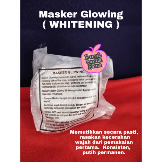 Masker Glowing Farma (Masker Whitening)