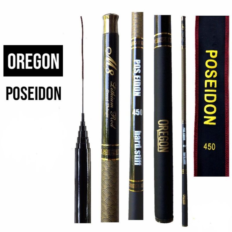 Oregon Poseidon Joran Tegek Mentah 360/450/540 Tongkat Pancing