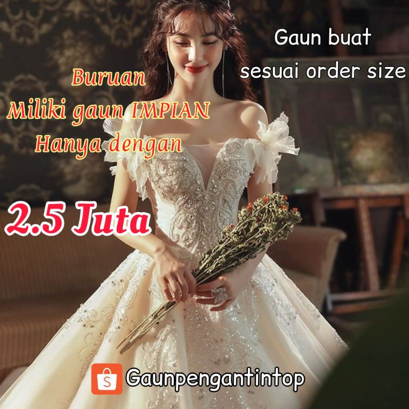 Promo Gaun Pengantin NEW