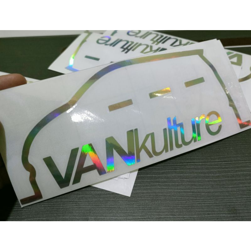 Sticker vankulture sticker cutting