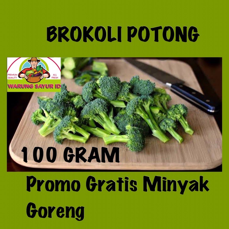 

Brokoli Potong 250 gram