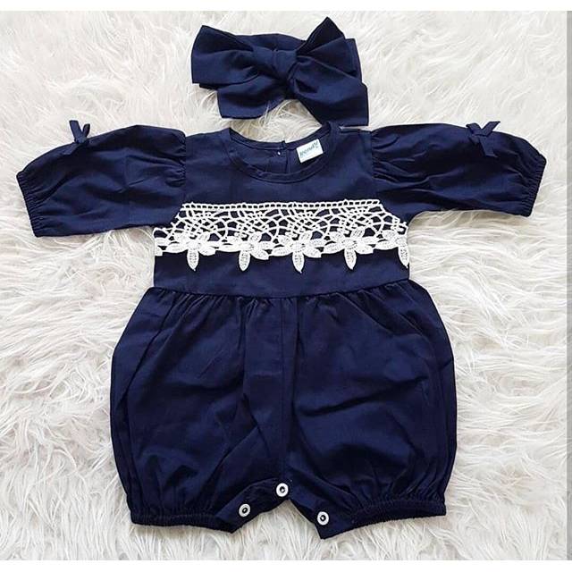 Cute baby romper set