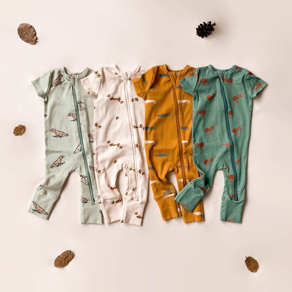 BOHOPANNA Short Sleepsuit Zipper Jumper Bayi