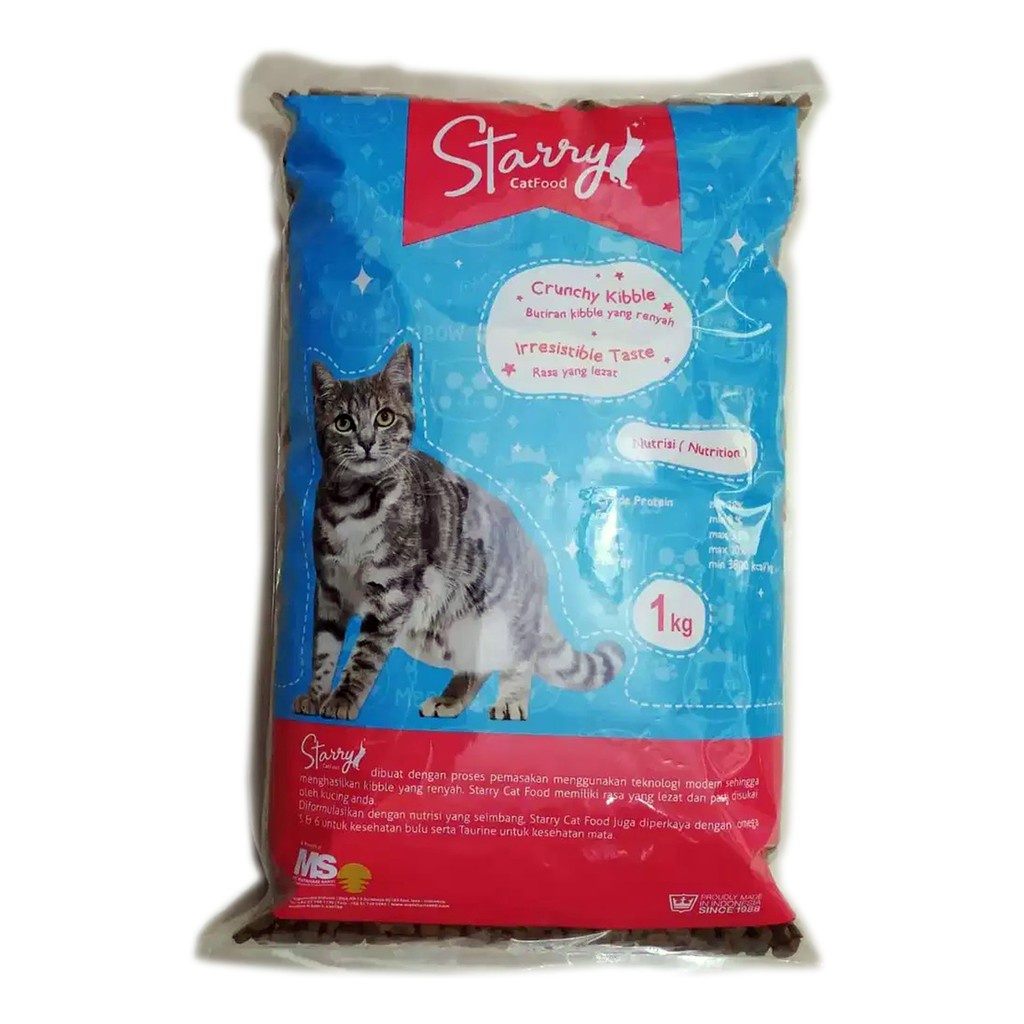 Starry Cat Food 1Kg - Makanan Kucing Kering