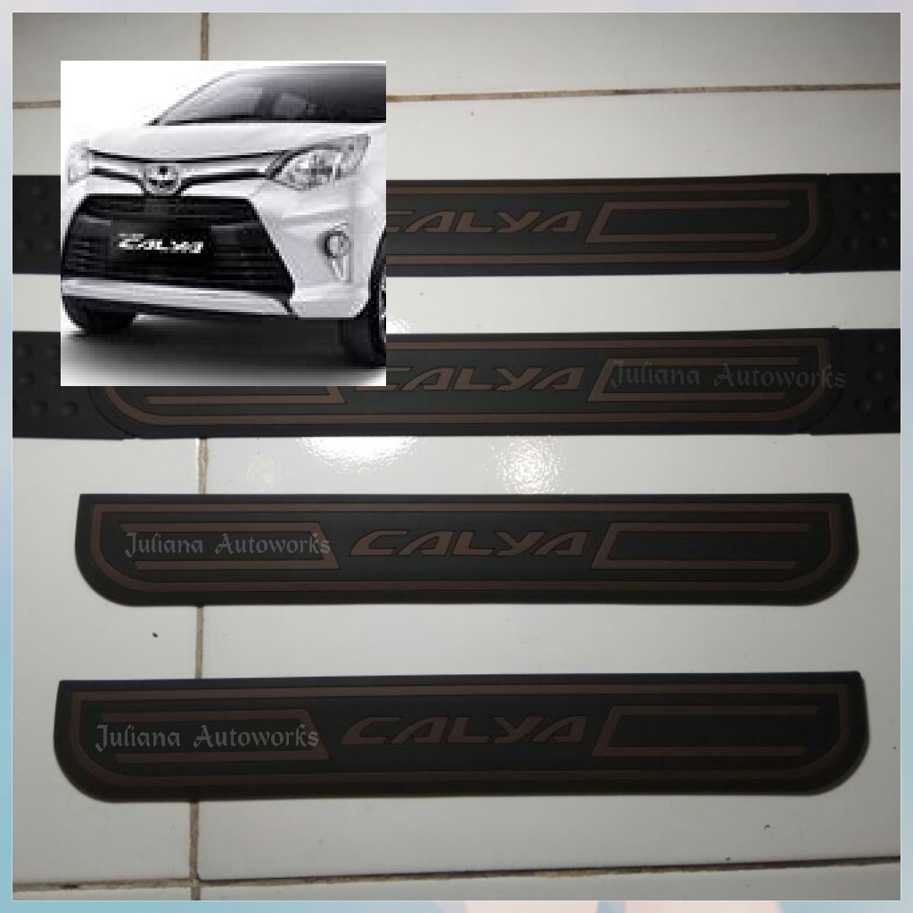 Sill plate Pintu Samping Toyota Calya / Sillplate Samping Calya