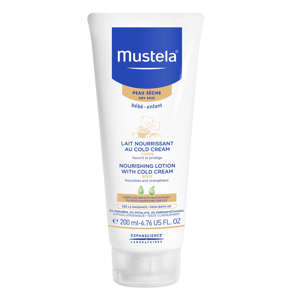 [PROMO] Mustela Nourishing Lotion With Cold Cream 200ml