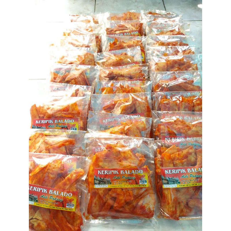 

Keripik Singkong Balado asli Padang