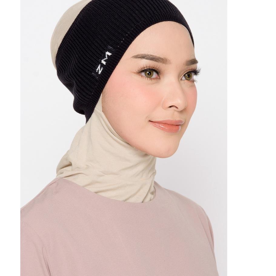 ☛ ZM Zaskia Mecca - Chua Black Bandana Ciput ☂