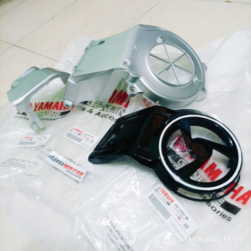 CAVER COVER TUTUP KIPAS MESIN SET 3 PCS FIZR F1ZR FIZ R FORCE ONE ZR ORIGINAL