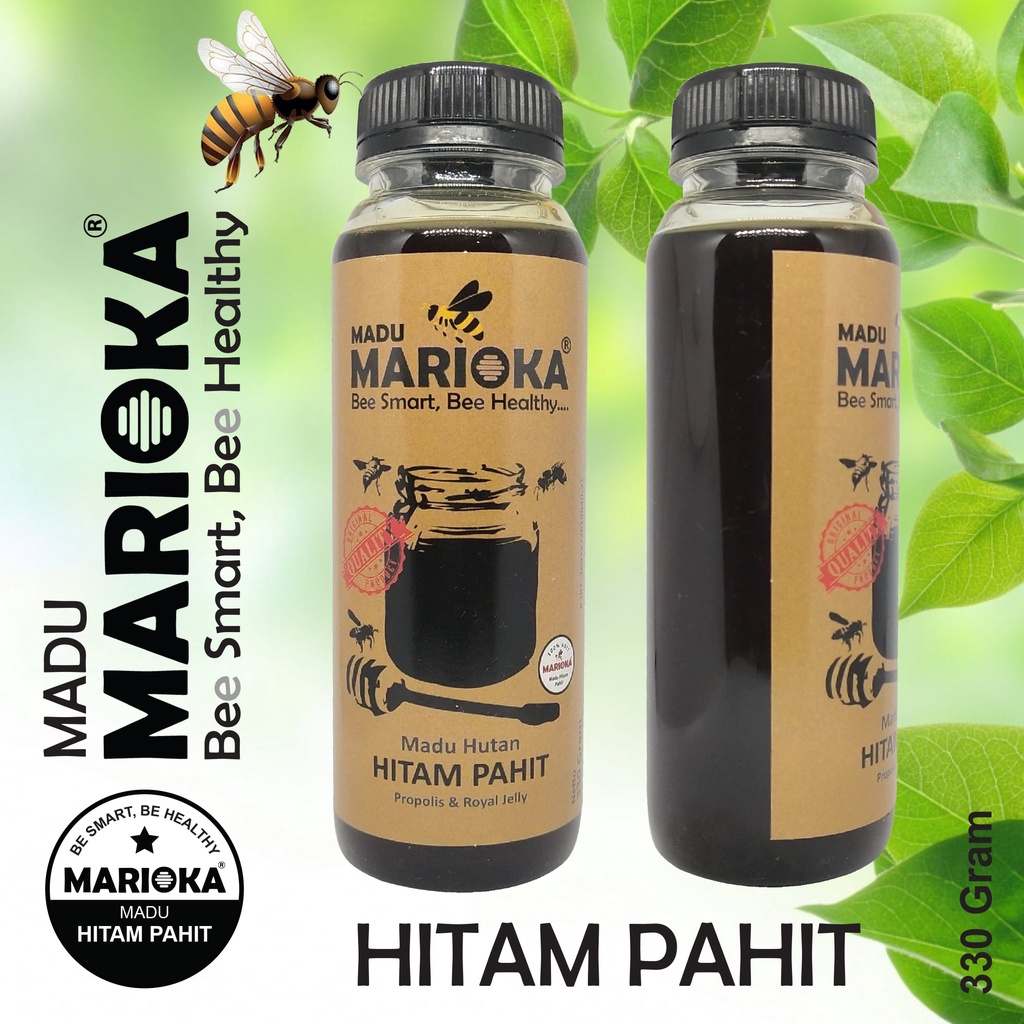 

Madu Marioka Hitam Pahit 330gr