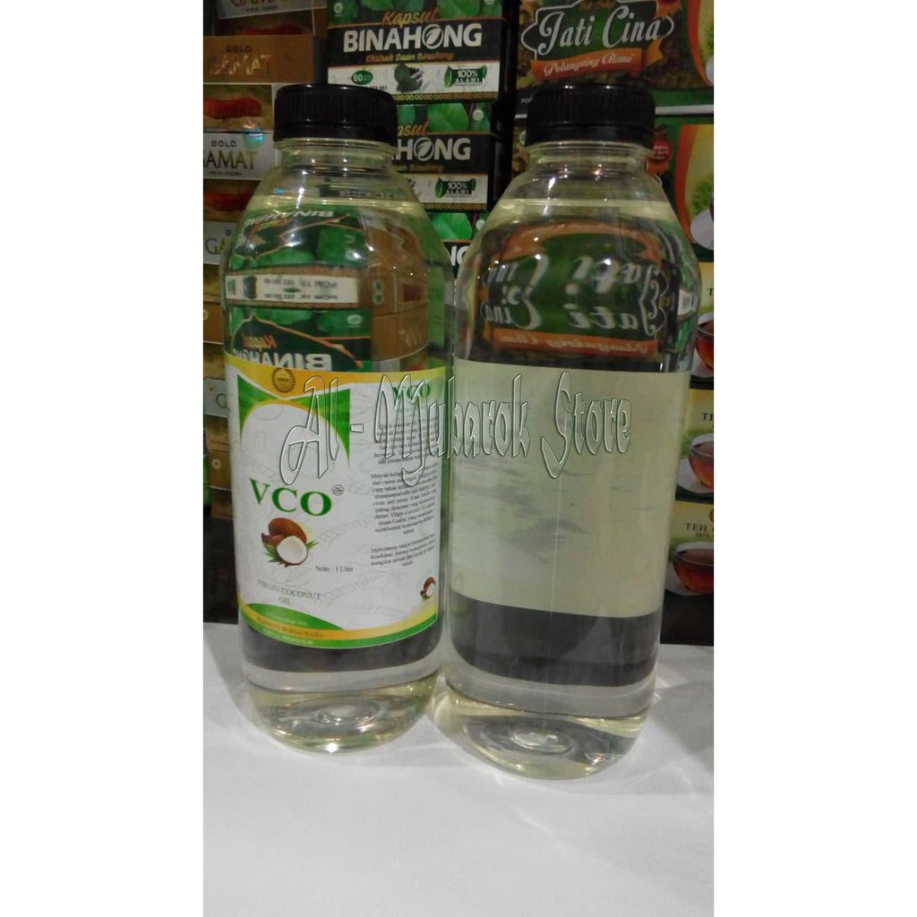 

(BAYAR DITEMPAT) VCO VIRGIN COCONUT OIL MINYAK KELAPA ORIGINAL 1 L ( LITER ) P2707