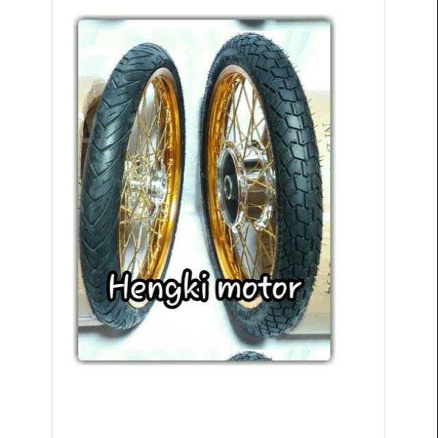Velg jupiter z new .mx old.vega new tambah ban baru