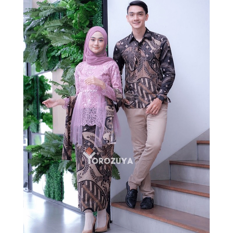 Kebaya Couple Modern, Kebaya Tunangan Lamaran, Kebaya Wisuda, Kebaya Kondangan-5