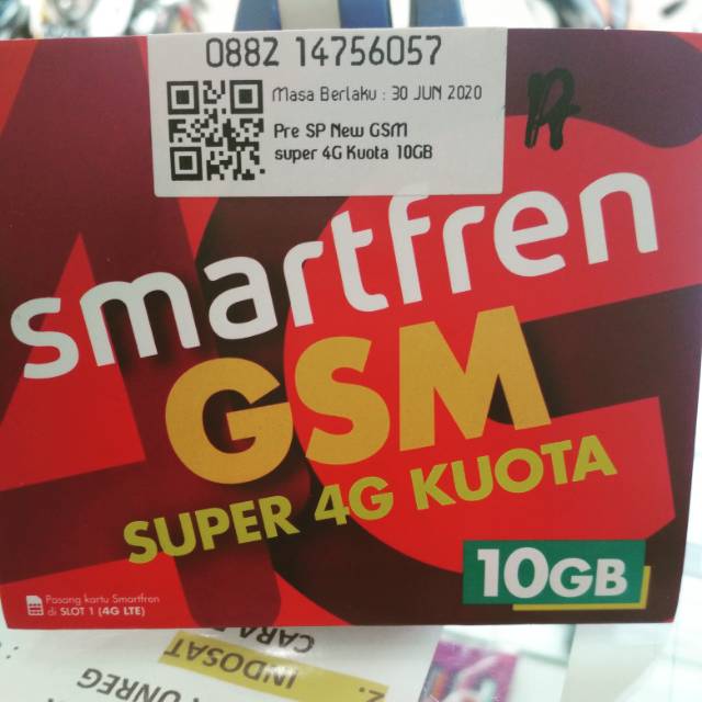 PERDANA INTERNET SMARTFREN 10 GB 4G