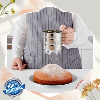 

Alat ayakan tepung, gula, baja tahan karat, Set-ikeeea ide