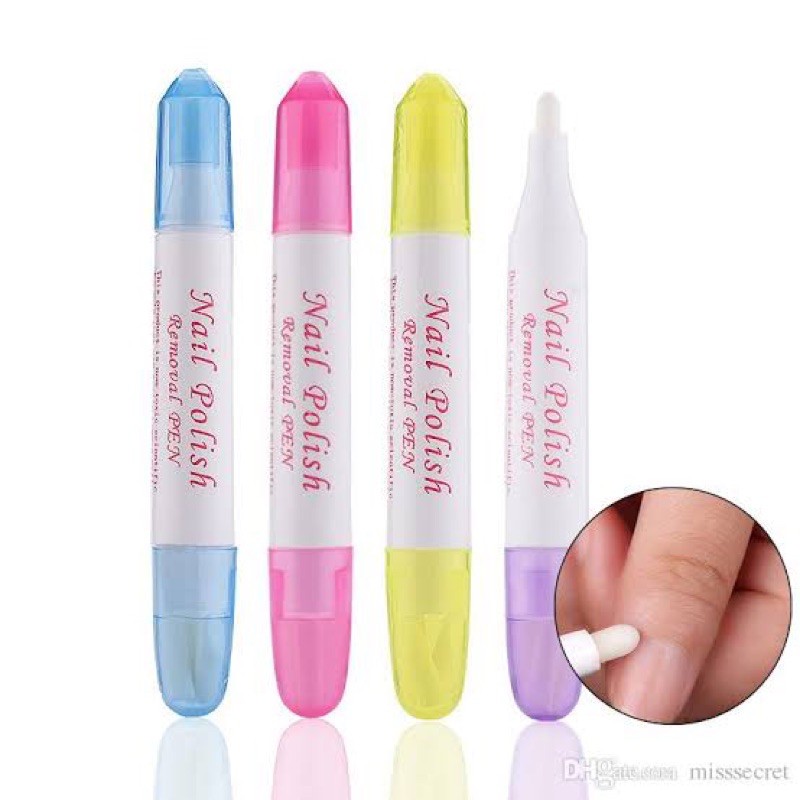 Nailart corrector pen pembersih pen kutek correct pen Pen pembersih kutek beleber