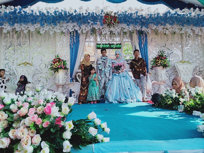 Maura Couple - Sania Ruffle Batik Couple Ori Ndoro Jowi Garansi