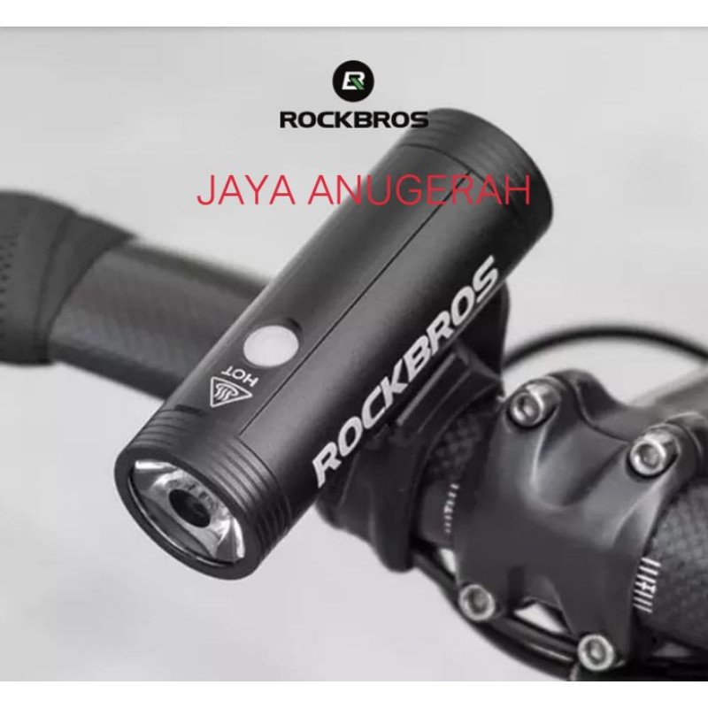 SALE LAMPU DEPAN SEPEDA ROCKBROS R1-800 WATERPROFF 800 LUMENS