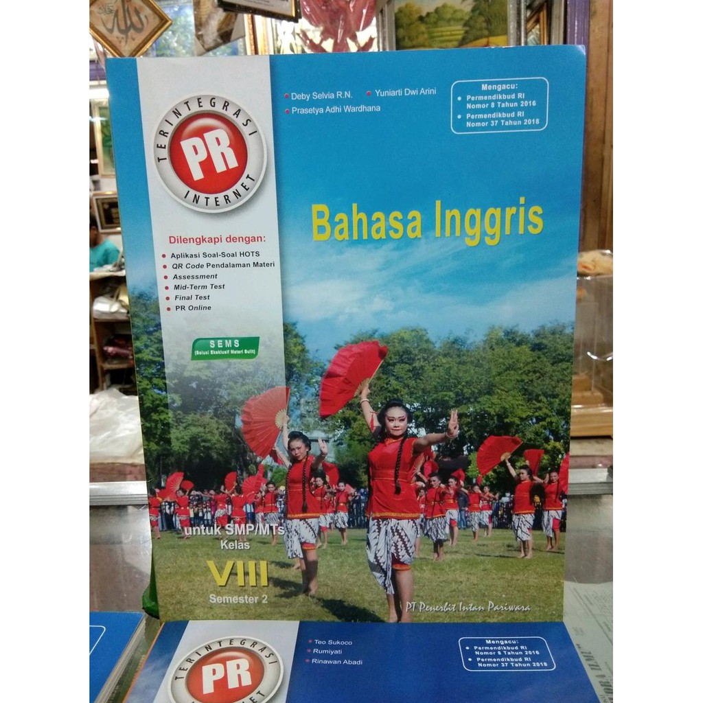 Buku Lks Pr Bahasa Inggris Kelas 8 Smp Semester 2 Intan Pariwara Shopee Indonesia