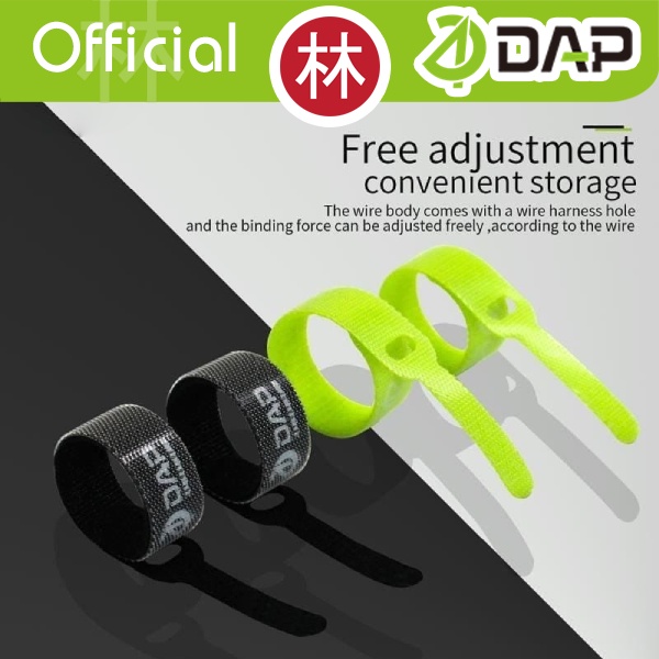 DAP D-V01 Velcro Strap Cable Ties Perekat Pengikat kabel 13cm