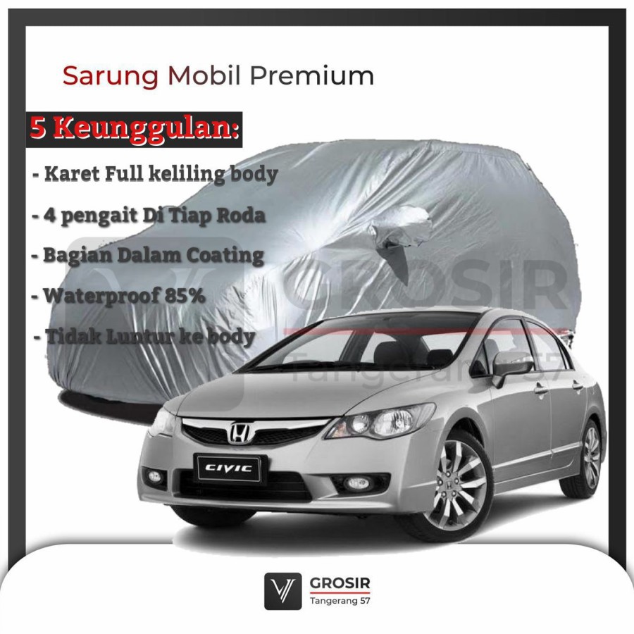 BODY COVER MOBIL CIVIC FD1 FD2 BATMAN - PENUTUP MOBIL CIVIC FD1 FD2 BATMAN