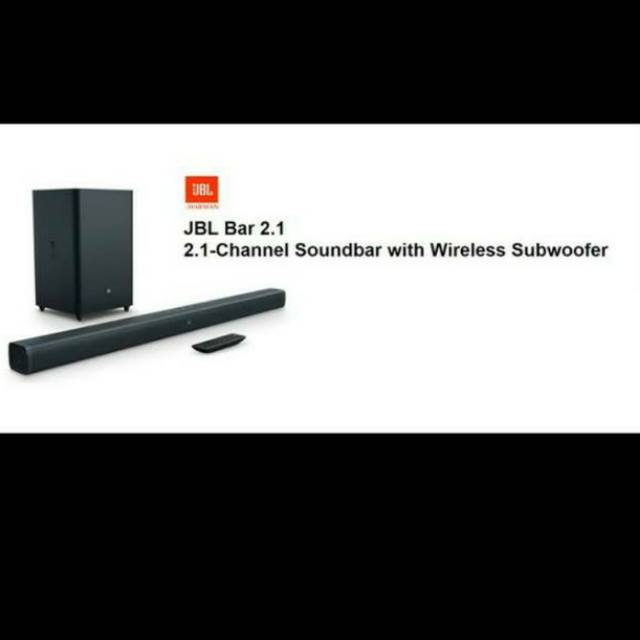 JBL SOUNDBAR 2.1 CH 300 W-WIRELESS- Hitam