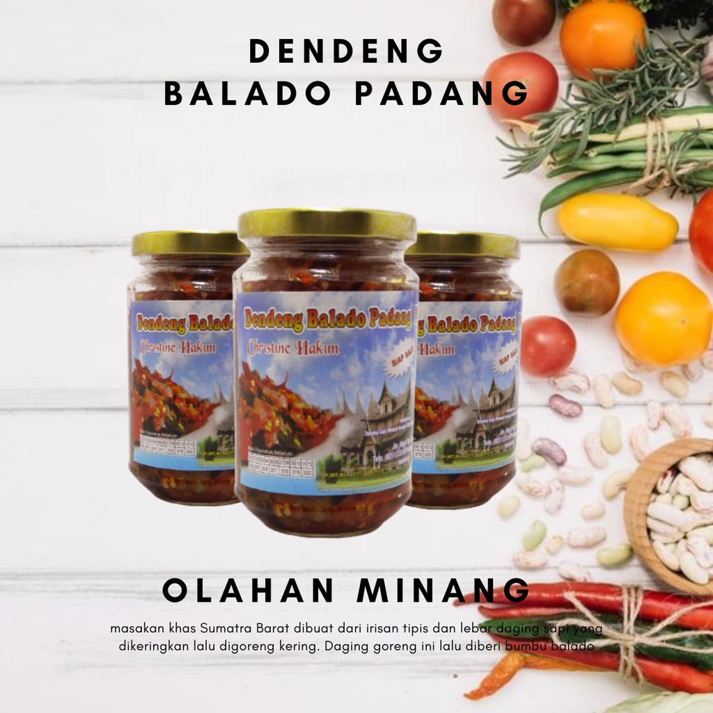 

Dendeng Balado Padang/ Daging sapi Botol